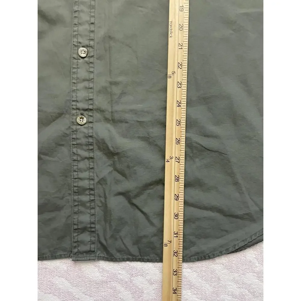 Columbia Men’s Green Button Down Short Sleeve Shirt Size XL - Picture 5 of 9